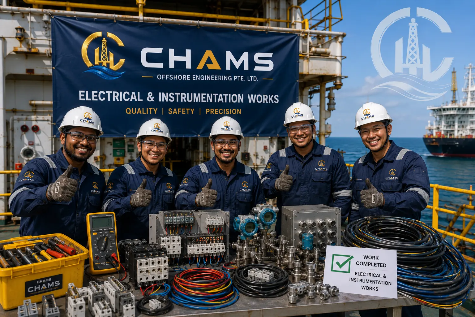Hazardous-area electrical inspection