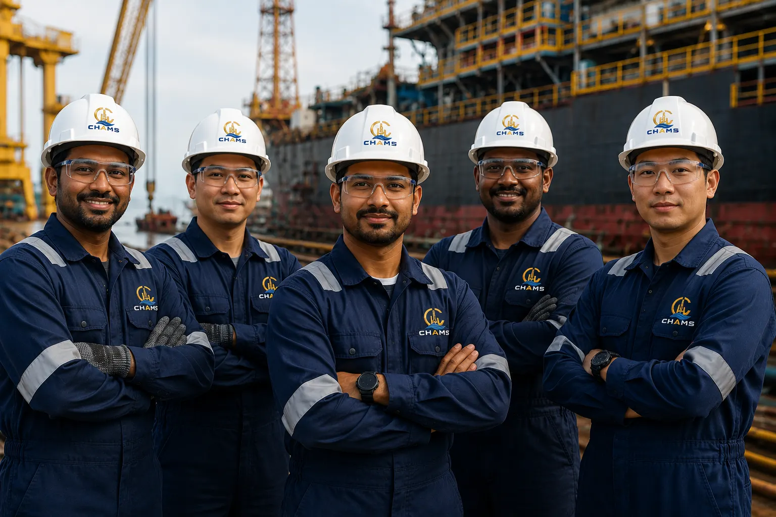 Certified technical crew on site
